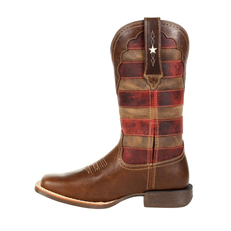 Durango Ladies Pro Vint Flag Star Boot