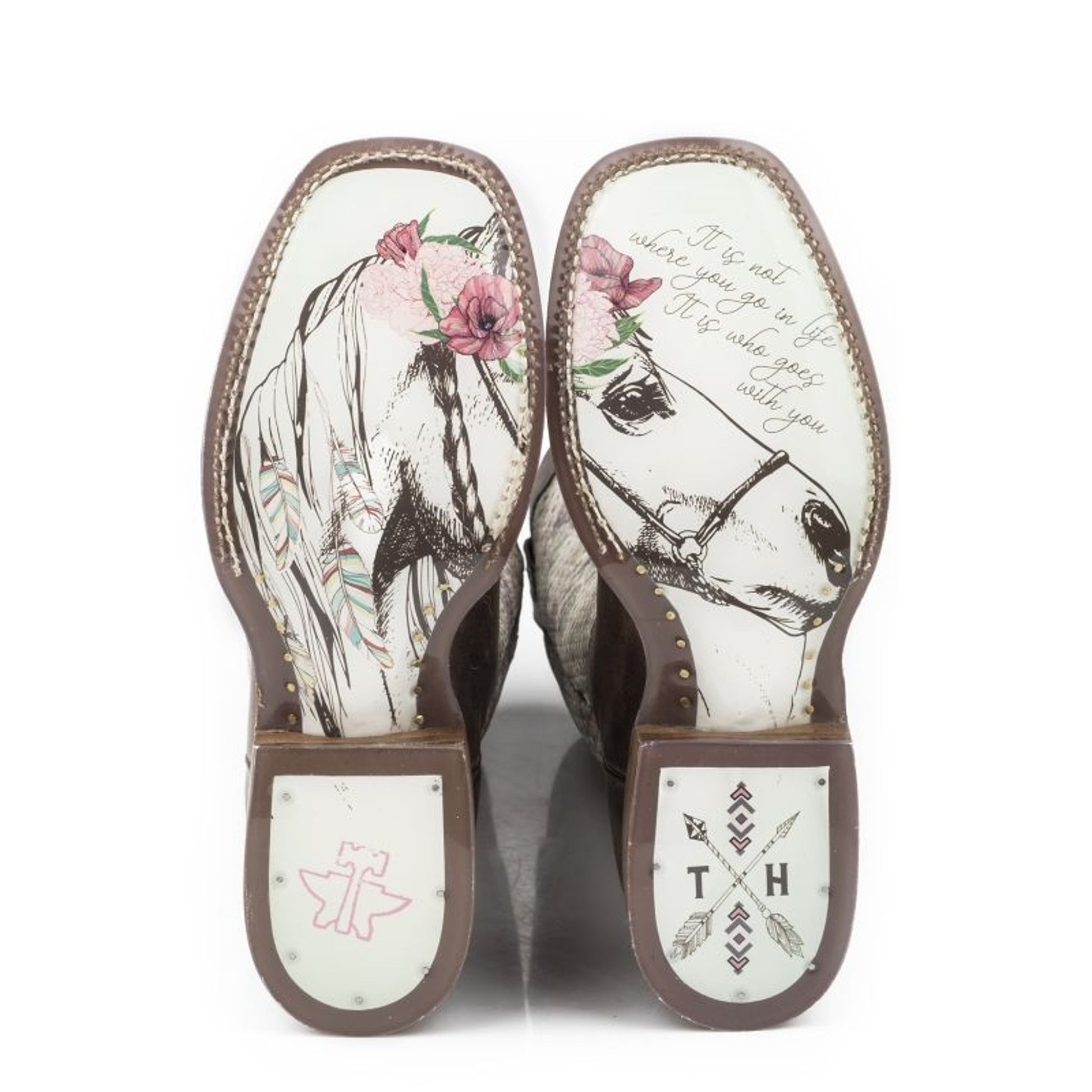 Tin Haul Ladies Rosealiscious Boots