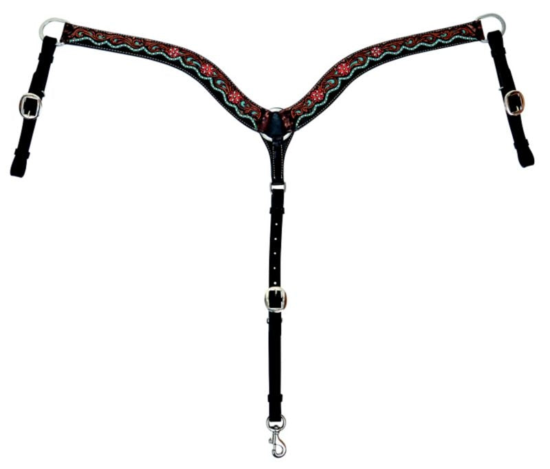 Reinsman Quick Flower Breast Collar