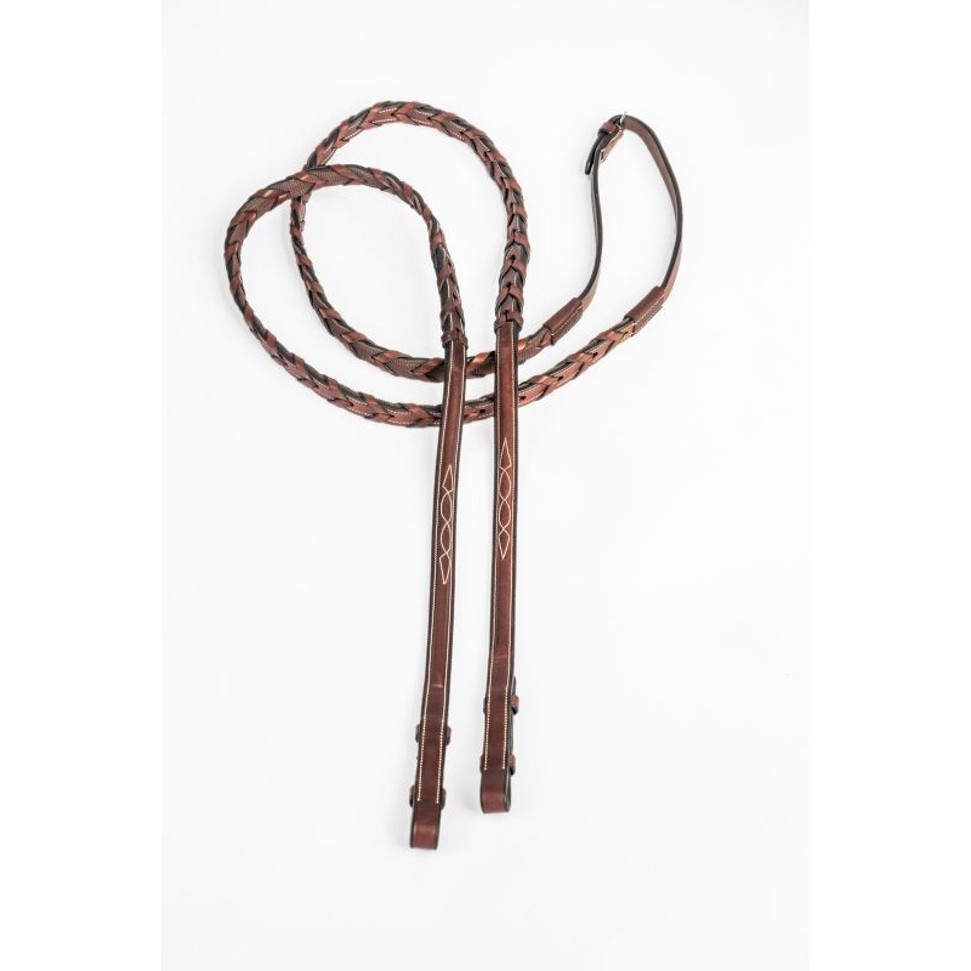 Arc de Triomphe Rubber Lined Fancy Laced Reins