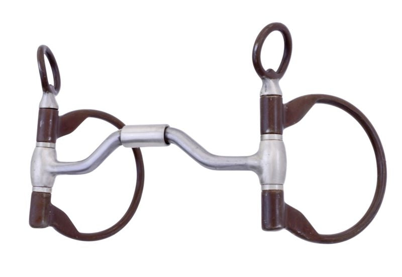 Metalab FG Clinician Hinged D-Ring Snaffle Bit