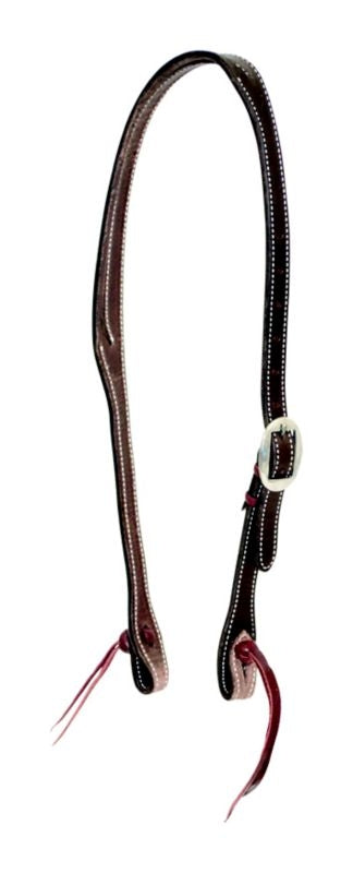 Cowboy Tack English Bridle Leather Split Headstall