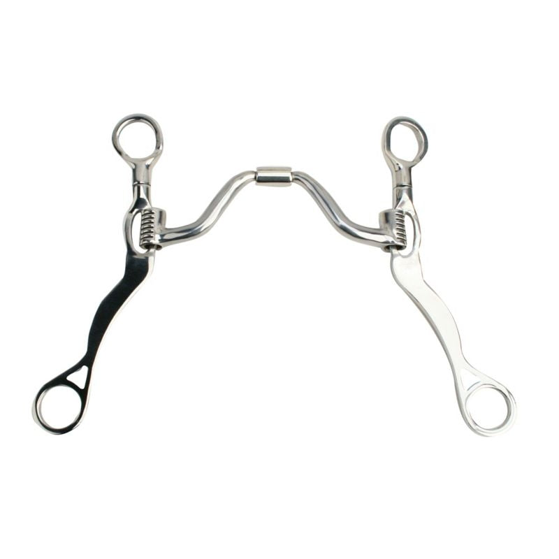Myler Medium Shank Wide Ported Barrel Bit