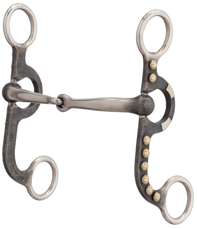 Weaver Leather 4 5/8in Pony 2-PC Snaffle Mouth Bit