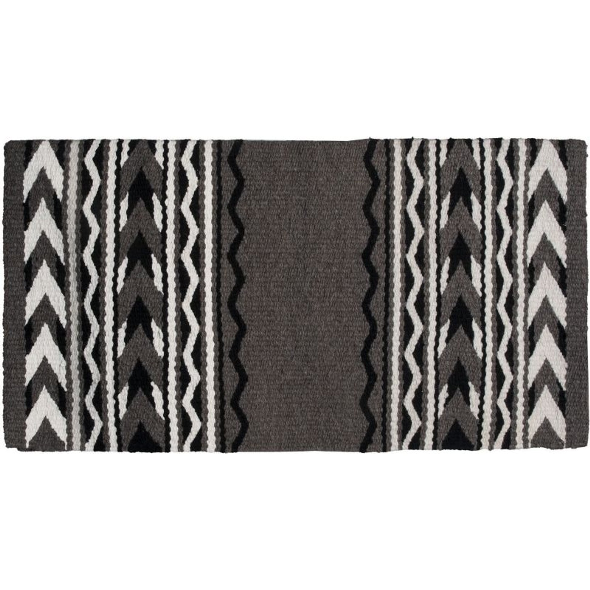 Mustang Arrowhead Wool Saddle Blanket