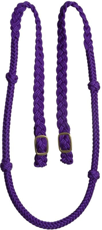 Mustang Cable Knotted Nylon Rein
