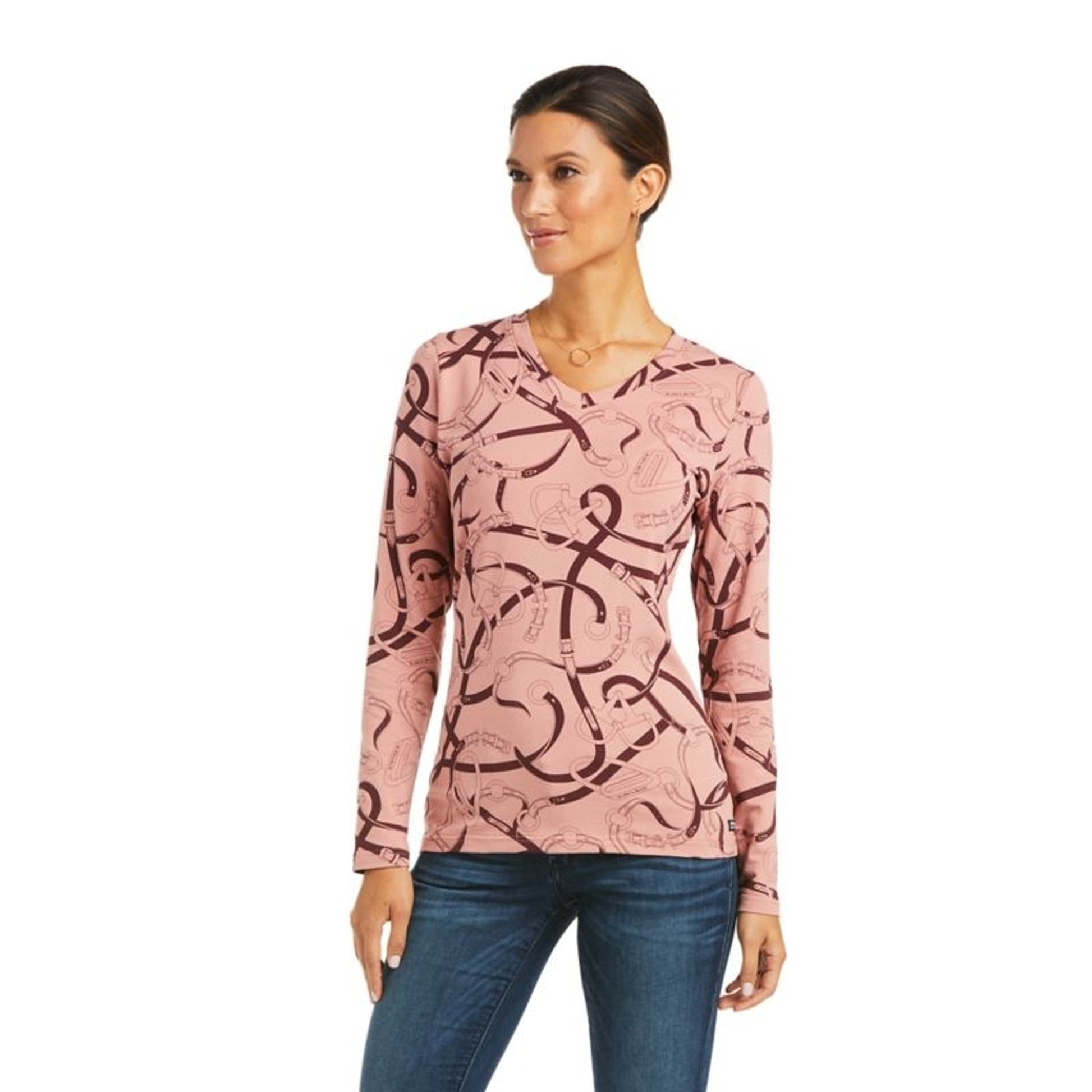 Ariat Womens Bridle Print Tee