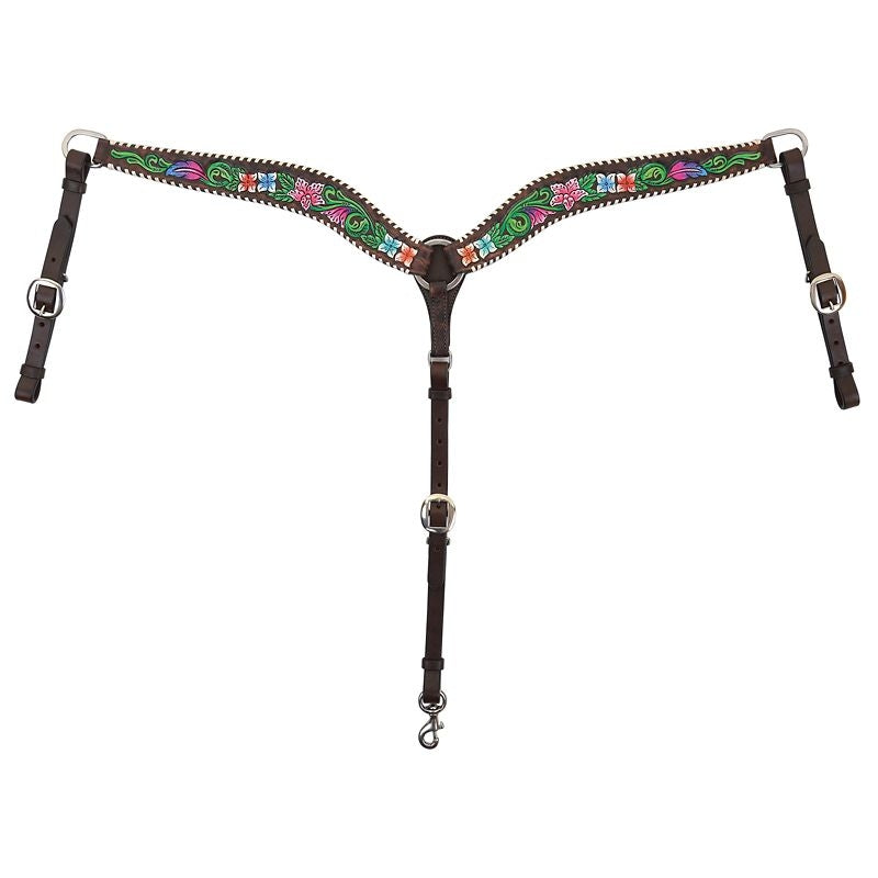 Circle Y Vibrant Garden Breast Collar