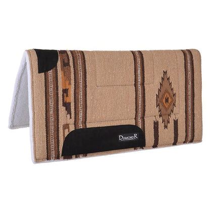 Diamond R Square Fleece Lined Pad