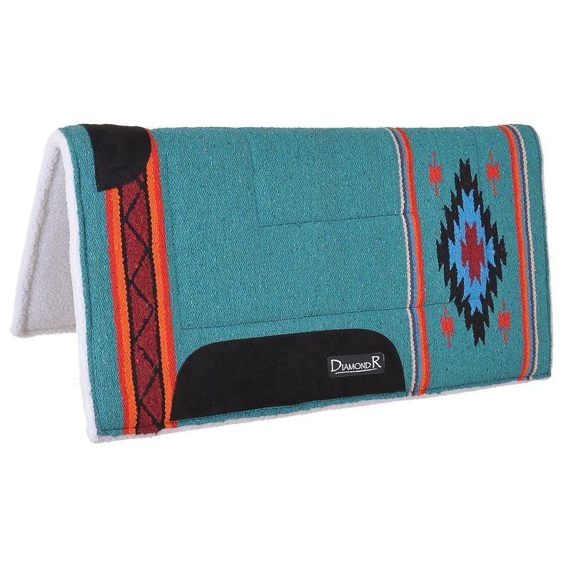 Diamond R Square Fleece Lined Pad