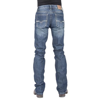 Stetson Mens V Deco Reverse Coin Pkt Jeans