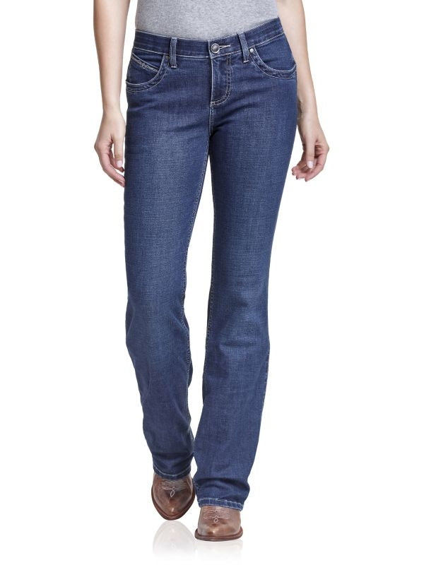 Wranlger Ladies Q-Baby Wild Streak Boot Cut Jean