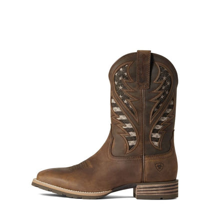 Ariat Mens Hybrid VentTEK Dist Flag Boots