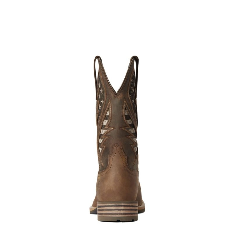Ariat Mens Hybrid VentTEK Dist Flag Boots