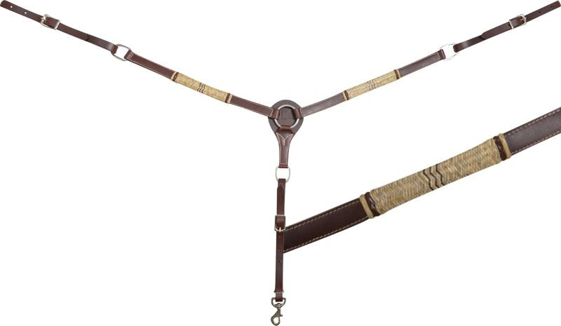 Cashel Rawhide Braided Breast Collar