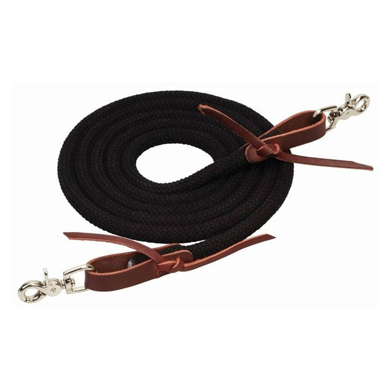 Weaver EcoLuxe Bamboo Round Trail Reins 10Ft
