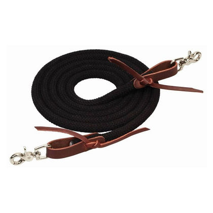 Weaver EcoLuxe Bamboo Round Trail Reins 10Ft