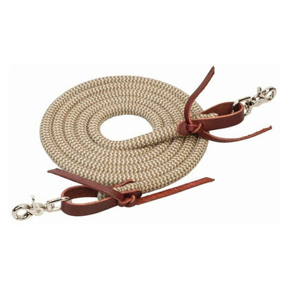 Weaver EcoLuxe Bamboo Round Trail Reins 10Ft