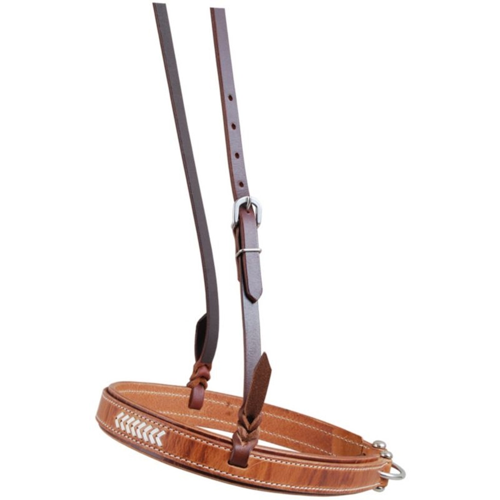 Oxbow Nevada Noseband with Rawhide Weaving