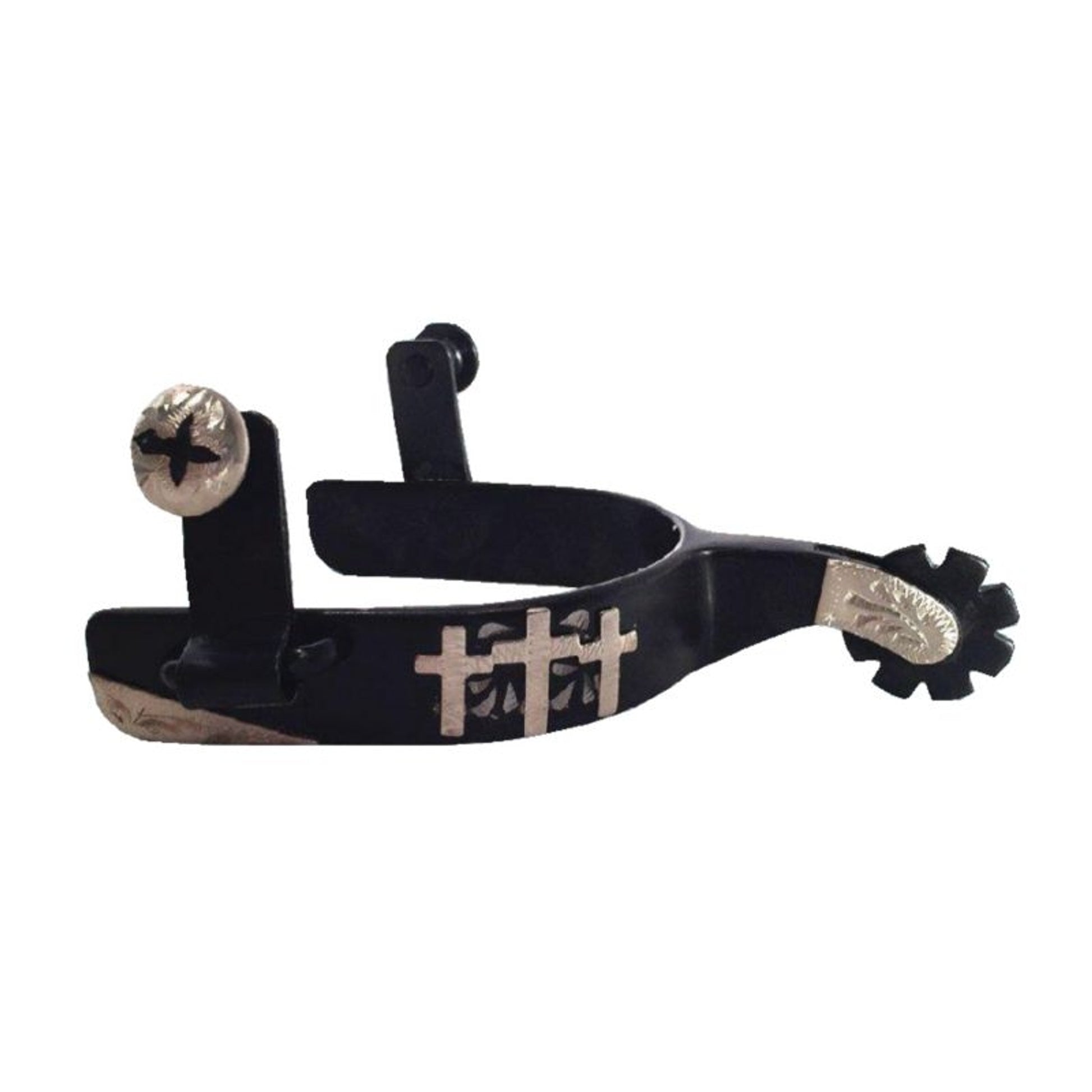 Colorado Saddlery Ladies Trinity Cross Spurs