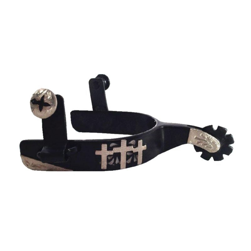 Colorado Saddlery Ladies Trinity Cross Spurs