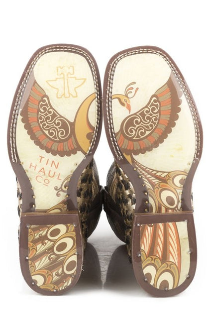 Tin Haul Ladies 3D Cross Boots