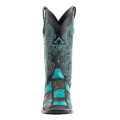 Ferrini Mens Patch S-Toe Boots