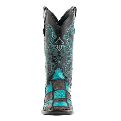 Ferrini Mens Patch S-Toe Boots