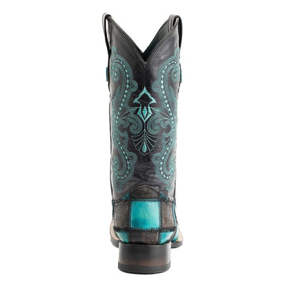 Ferrini Mens Patch S-Toe Boots