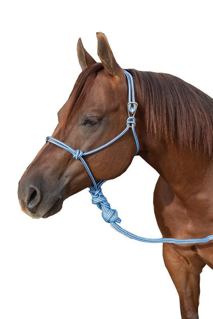 Professionals Choice Easy On Rope Halter with Lead