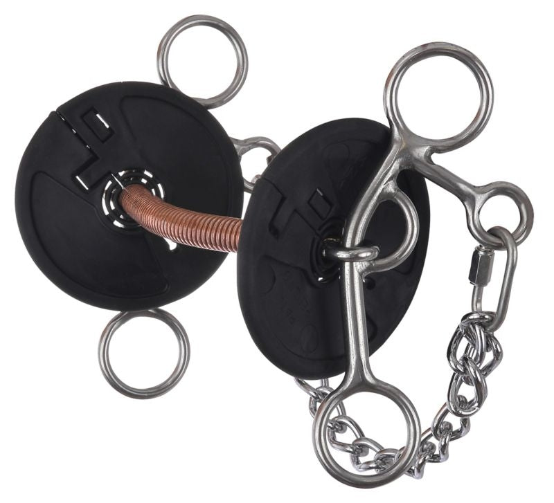 Reinsman Sarah Rose Solid Mullen Mouth Bit