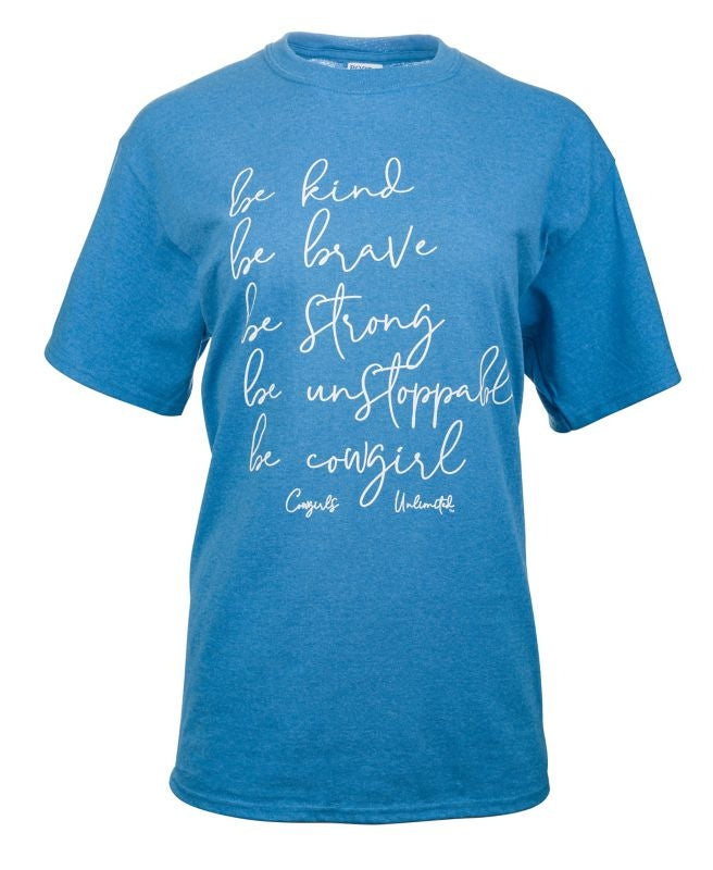 Be Cowgirl Adult T-Shirt