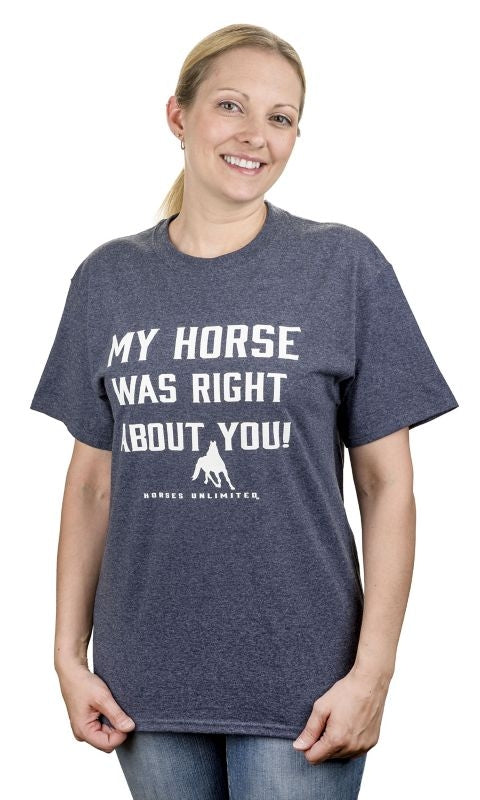 Horse Right Adult T-Shirt