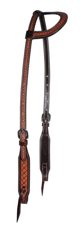 Professionals Choice Crosshatch One Ear Headstall