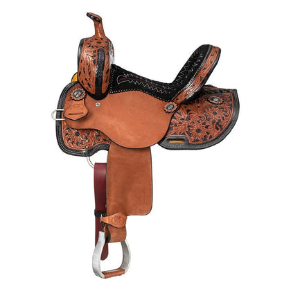 Royal King Youth Hawley Barrel Saddle