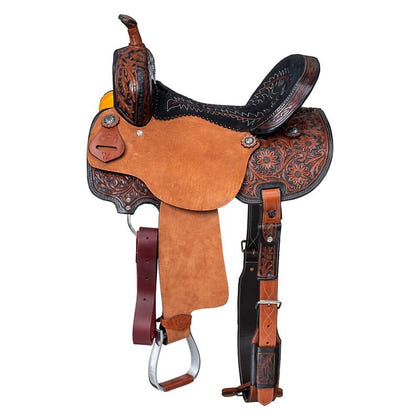 Royal King Youth Hawley Barrel Saddle