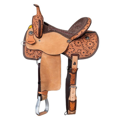Royal King Youth Hawley Barrel Saddle