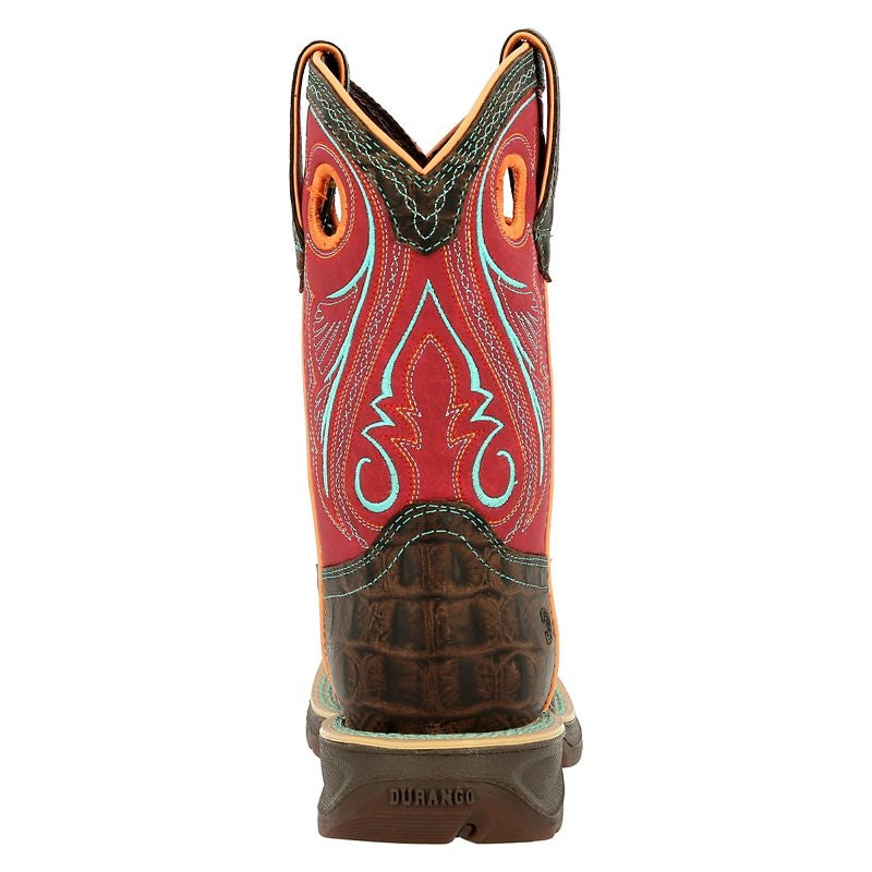 Durango Lil Rebel Youth Square Toe Boots
