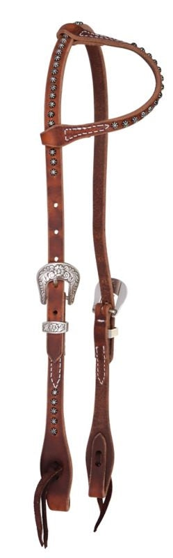 Reinsman Rosewood Spot One Ear Headstall