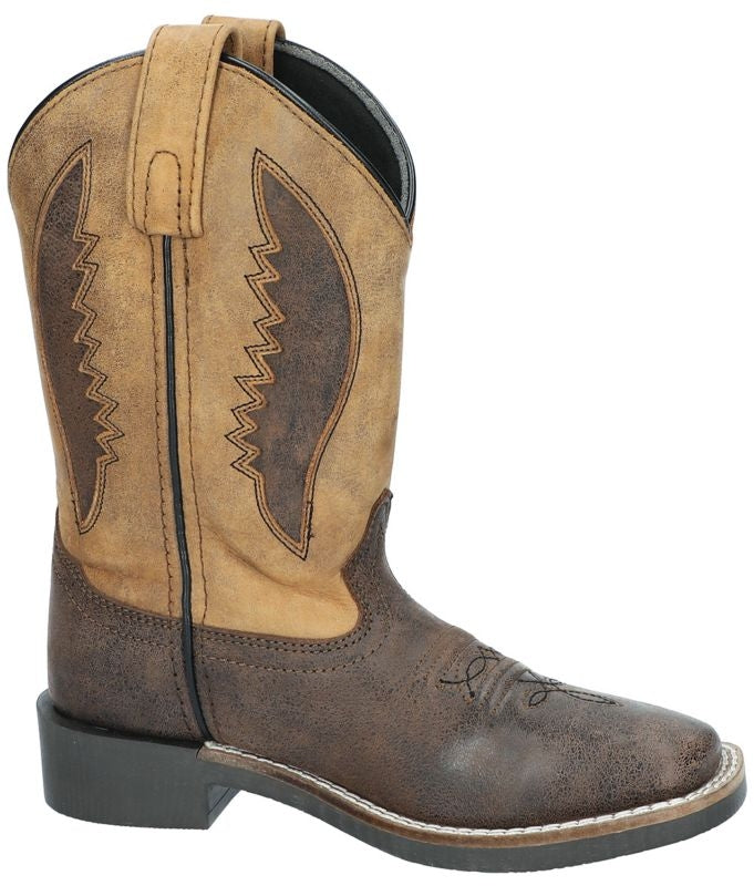 Smoky Mountain Childs Ranger Brown/Tan Boots