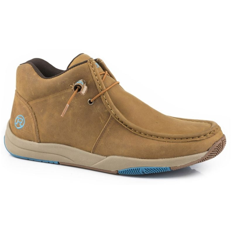 Roper Mens Oiled Chukka Lace-Up Shoes