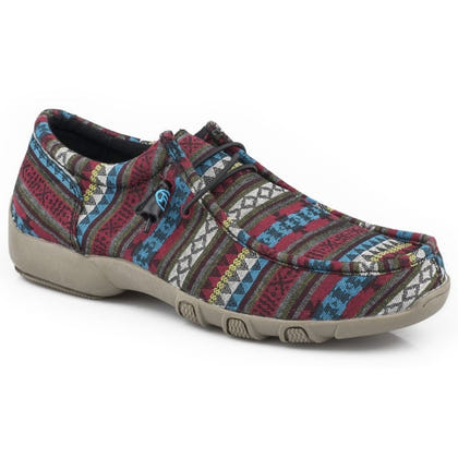 Roper Ladies Aztec Canvas Chukkas