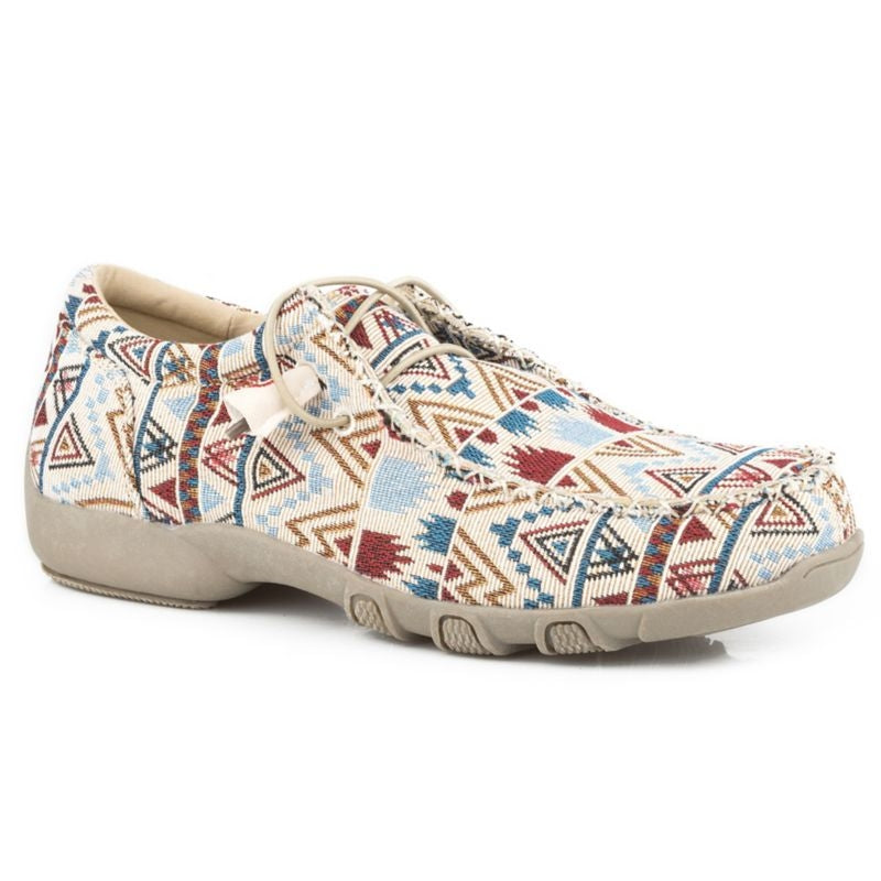 Roper Ladies Aztec Canvas Chukkas