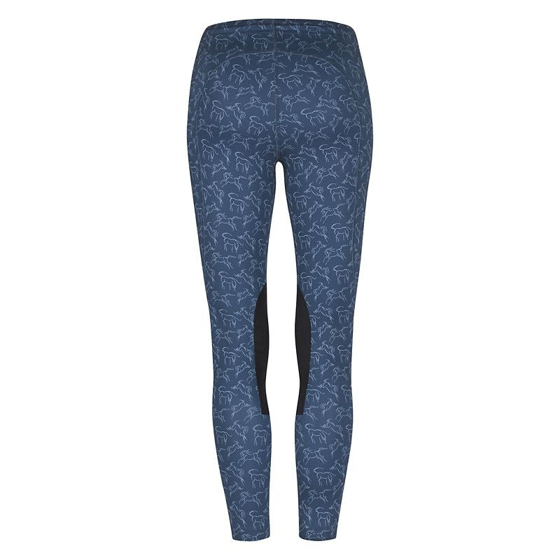 Kerrits Kids Performance Knee Patch Tights Small F