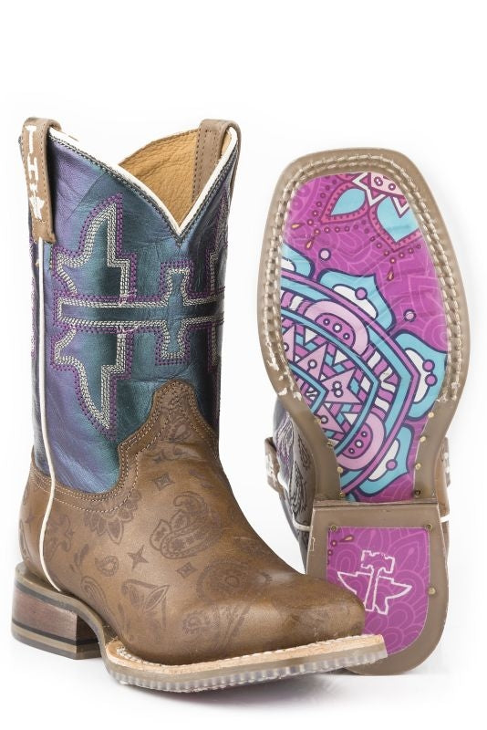 Tin Haul Little Kids Pearly Paisley Boots