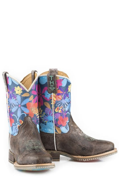 Tin Haul Little Kids Bloomin Flowers Boots