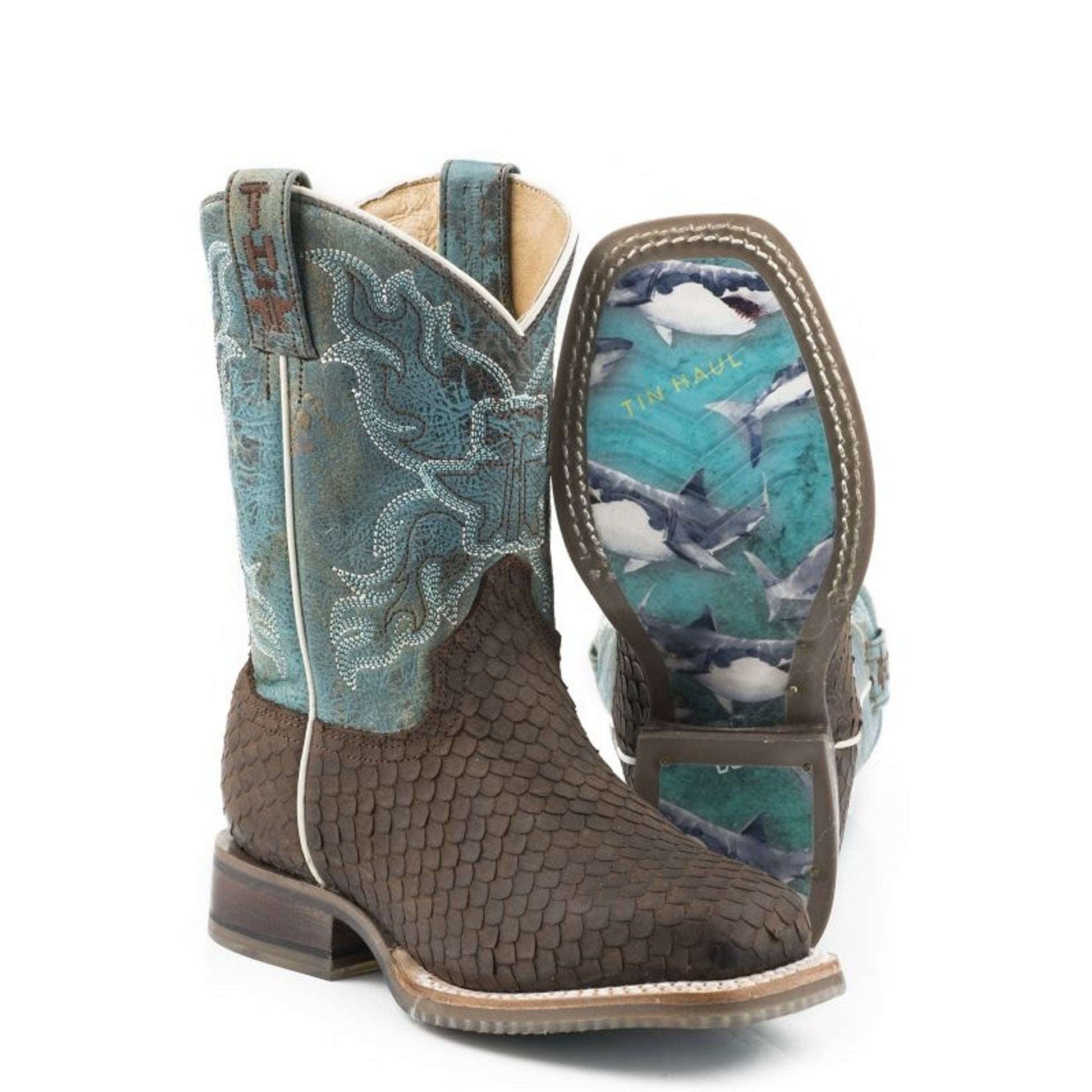 Tin Haul Little Kids Cross Cut Boots