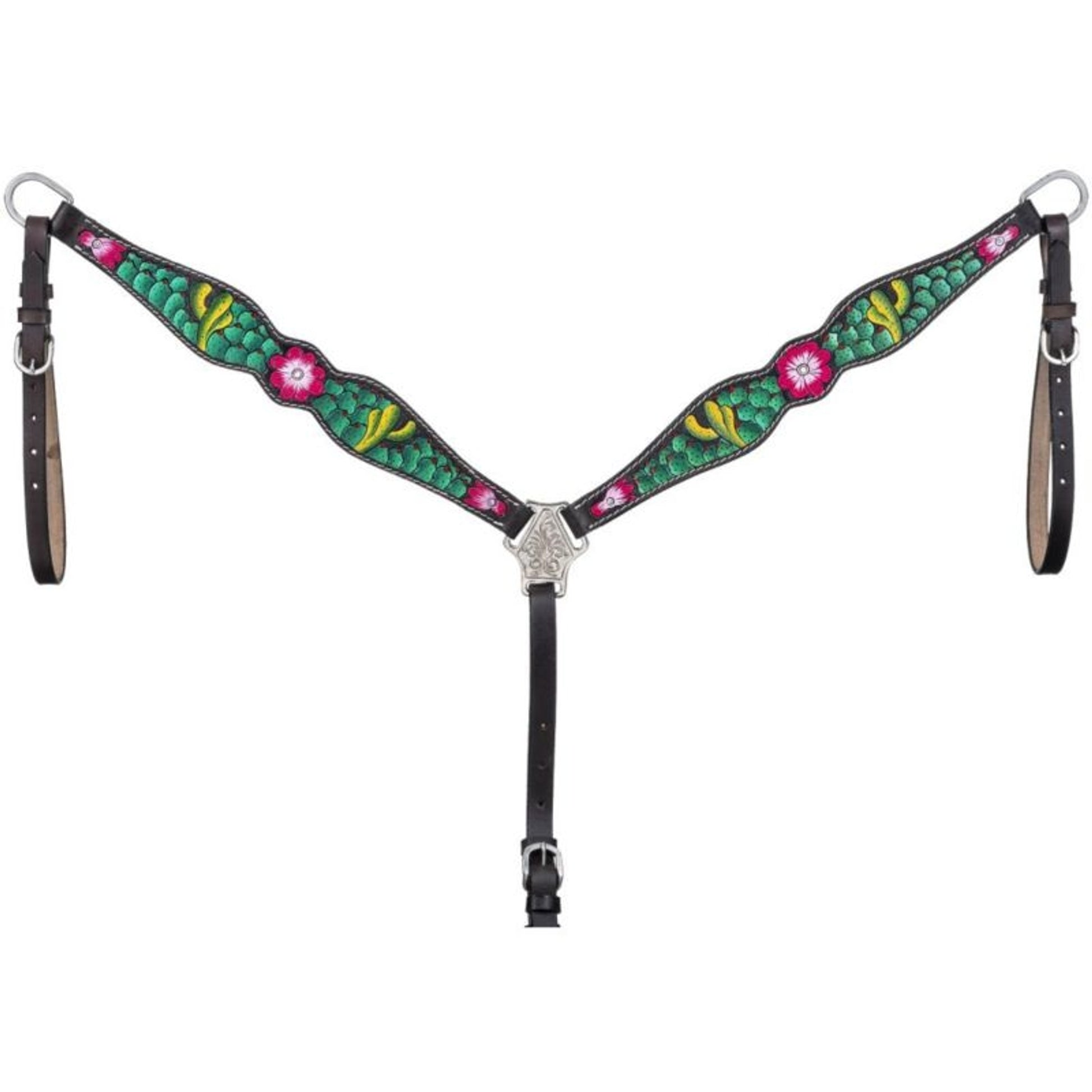 Tough1 Pink Cactus Breast Collar