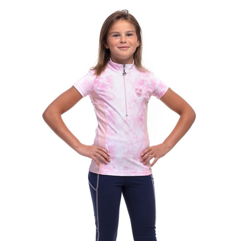 Goode Rider Pink Tiedye Girls Ideal Shirt