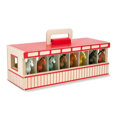 Melissa and Doug Take-Along Show-Horse Stable Kit